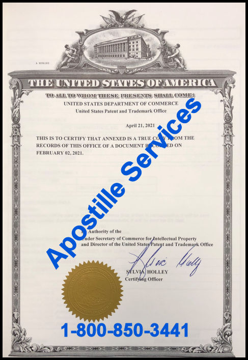 US Patent and Trademark Office Apostille – Apostille Services